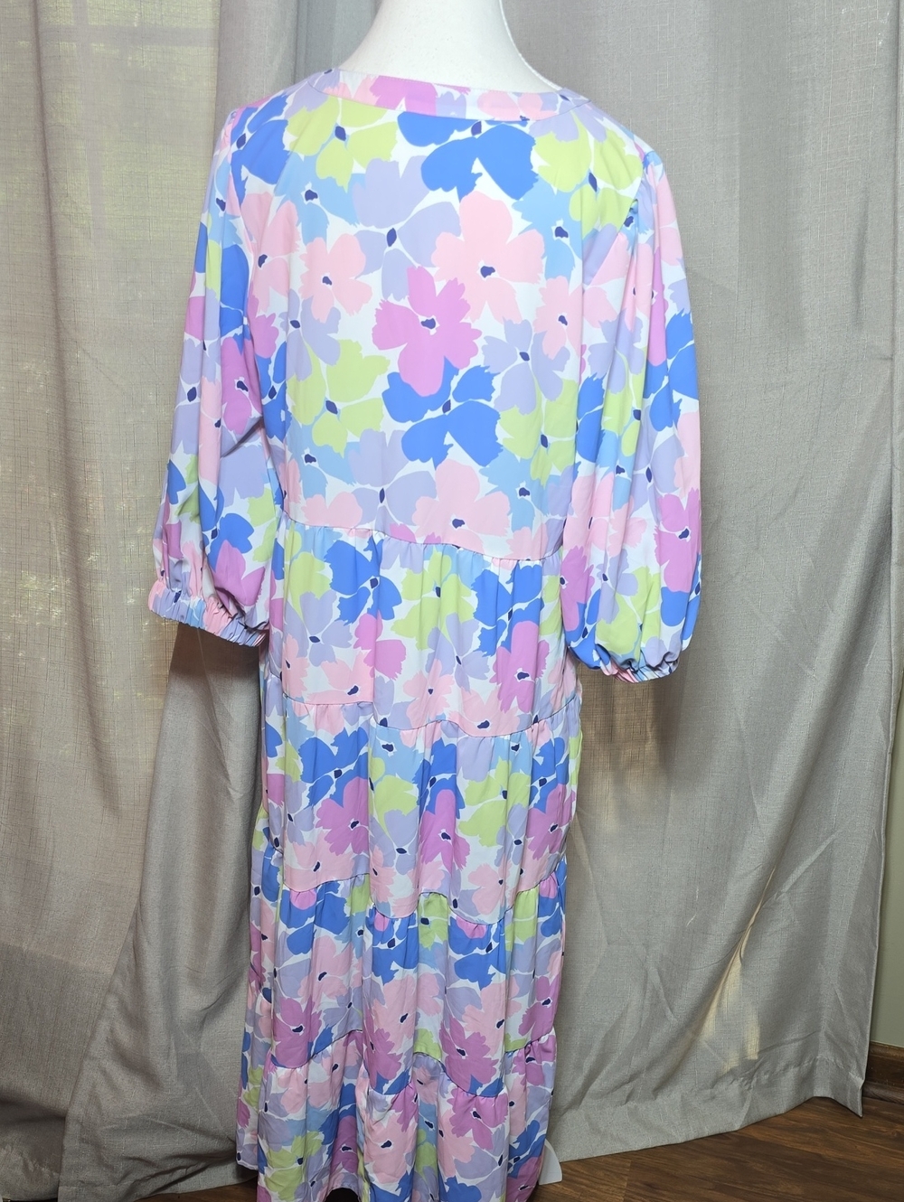 Mary Square Pastel Floral Cameron Maxi Dress - Picture 4 of 11